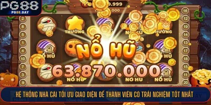 Hệ thống nhà cái tối ưu giao diện để thành viên có trải nghiệm tốt nhất